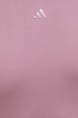Топ для йоги adidas Performance Studio колір рожевий Топ для йоги adidas Performance Studio колір рожевий