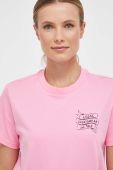 Бавовняна футболка adidas колір рожевий (3360658) Бавовняна футболка adidas колір рожевий (3360658)