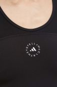 Топ для тренувань adidas by Stella McCartney TruePurpose колір чорний