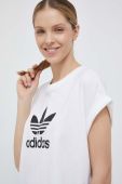 Бавовняна футболка adidas Originals колір білий IC5467-WHITE