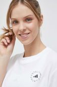 Футболка adidas by Stella McCartney жіноча колір білий Футболка adidas by Stella McCartney жіноча колір білий