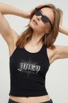 Топ Juicy Couture жіночий колір чорний (3542789)