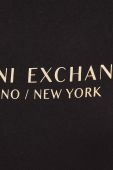 Бавовняна футболка Armani Exchange колір чорний (3435255) Бавовняна футболка Armani Exchange колір чорний (3435255)
