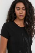 Футболка Armani Exchange жіночий колір чорний (3538859)