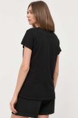 Бавовняна футболка Liu Jo колір чорний (3339197) Бавовняна футболка Liu Jo колір чорний (3339197)
