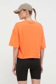 Бавовняна футболка Puma колір помаранчевий