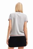 Бавовняна футболка Desigual колір сірий (3564936)