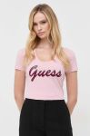 Футболка Guess жіночий колір рожевий (3501679)