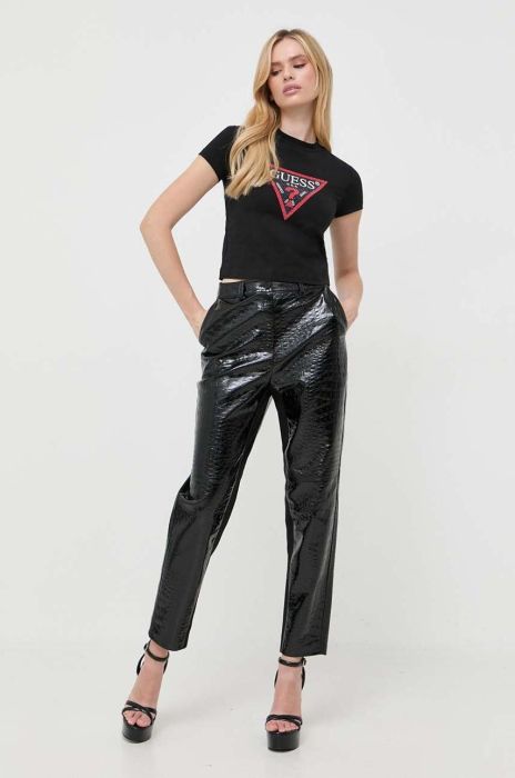 Футболка Guess жіночий колір чорний (3501720) Футболка Guess жіночий колір чорний (3501720)