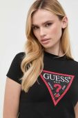 Футболка Guess жіночий колір чорний (3501720) Футболка Guess жіночий колір чорний (3501720)