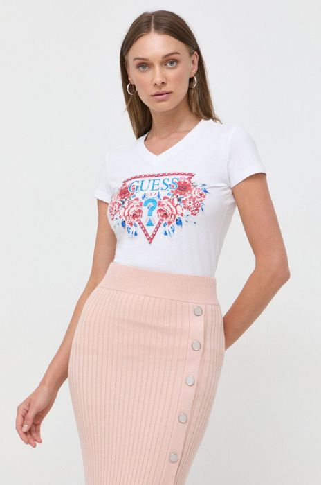 Футболка Guess жіночий колір білий (3542806)