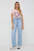 Футболка Guess жіночий колір рожевий (3598913)