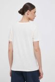 Бавовняна футболка Pepe Jeans колір бежевий (3464005)