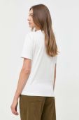 Футболка Max Mara Leisure жіноча колір білий Футболка Max Mara Leisure жіноча колір білий