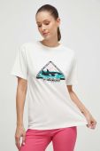 Бавовняна футболка Napapijri колір білий (3576125)