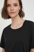 Бавовняна футболка United Colors of Benetton колір чорний (3422318) Бавовняна футболка United Colors of Benetton колір чорний (3422318)