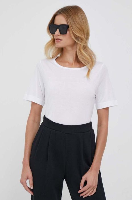 Бавовняна футболка United Colors of Benetton колір білий (3412023) Бавовняна футболка United Colors of Benetton колір білий (3412023)