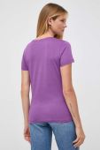 Бавовняна футболка Boss Orange BOSS ORANGE колір фіолетовий (3490968) Бавовняна футболка Boss Orange BOSS ORANGE колір фіолетовий (3490968)