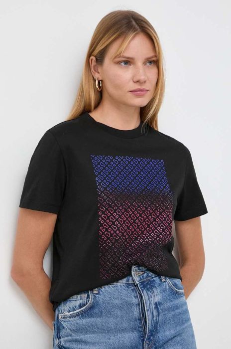 Бавовняна футболка BOSS колір чорний (3497971) Бавовняна футболка BOSS колір чорний (3497971)