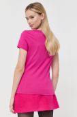 Футболка BOSS жіночий колір рожевий