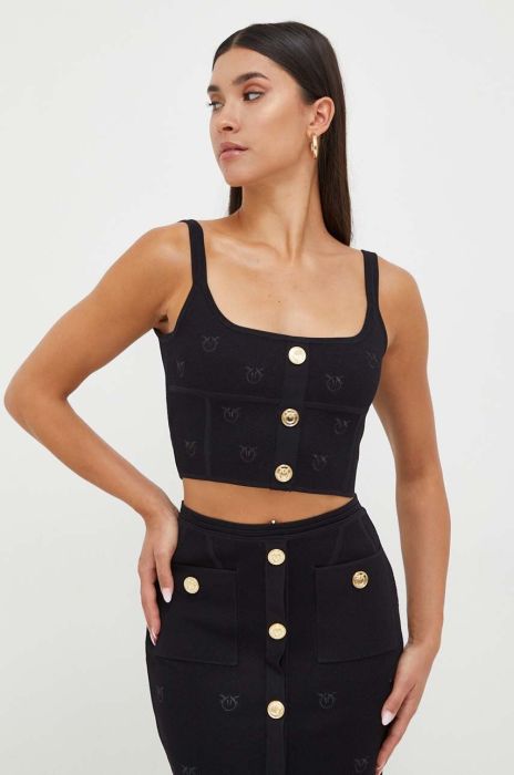 Топ Pinko жіночий колір чорний (3589026) Топ Pinko жіночий колір чорний (3589026)