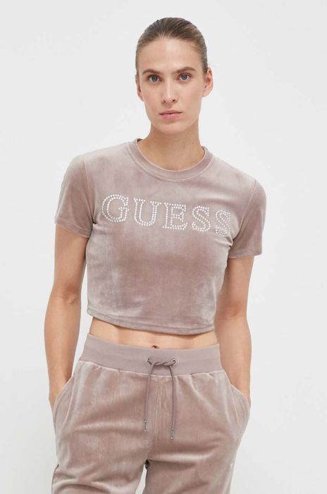 Футболка Guess жіночий колір рожевий (3586432) Футболка Guess жіночий колір рожевий (3586432)