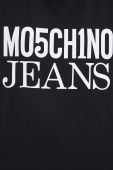 Бавовняна футболка Moschino Jeans колір чорний (3493869) Бавовняна футболка Moschino Jeans колір чорний (3493869)
