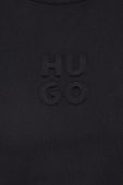 Бавовняна футболка HUGO колір чорний (3483021)