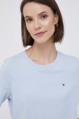 Бавовняна футболка Tommy Hilfiger колір блакитний (3432707) Бавовняна футболка Tommy Hilfiger колір блакитний (3432707)