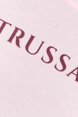 Бавовняна футболка Trussardi колір рожевий (3373719)