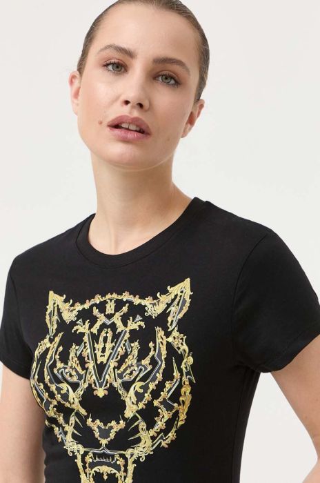 Бавовняна футболка PLEIN SPORT колір чорний (3382215) Бавовняна футболка PLEIN SPORT колір чорний (3382215)