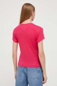 Футболка Tommy Jeans жіночий колір рожевий (3510547)