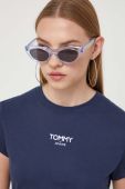 Футболка Tommy Jeans жіночий колір синій (3510542)