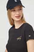 Футболка Tommy Jeans жіночий колір чорний (3593950)
