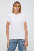 Бавовняна футболка Twinset колір білий (3593960) Бавовняна футболка Twinset колір білий (3593960)