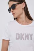 Футболка Dkny жіночий колір білий (3468139) Футболка Dkny жіночий колір білий (3468139)