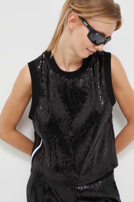 Топ Dkny жіночий колір чорний (3447783) Топ Dkny жіночий колір чорний (3447783)