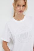 Бавовняна футболка Dkny колір білий (3447799) Бавовняна футболка Dkny колір білий (3447799)