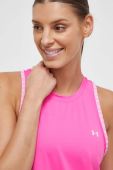 Топ для тренувань Under Armour Knockout Novelty колір рожевий Топ для тренувань Under Armour Knockout Novelty колір рожевий