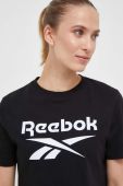 Футболка Reebok Reebok Identity жіноча колір чорний