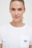 Футболка Reebok Reebok Identity жіноча колір білий