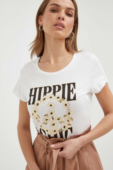 Футболка Morgan жіночий колір білий (3687168)