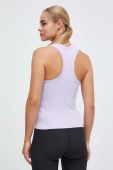 Топ для тренувань Casall Defined Rib колір фіолетовий Топ для тренувань Casall Defined Rib колір фіолетовий