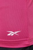 Футболка для тренувань Reebok Workout Ready колір рожевий Футболка для тренувань Reebok Workout Ready колір рожевий