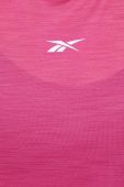 Топ для тренувань Reebok колір рожевий