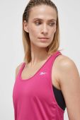 Топ для тренувань Reebok Workout Ready колір рожевий Топ для тренувань Reebok Workout Ready колір рожевий