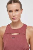 Топ для тренувань Reebok ACTIVCHILL Athletic колір бордовий Топ для тренувань Reebok ACTIVCHILL Athletic колір бордовий