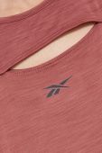 Топ для тренувань Reebok ACTIVCHILL Athletic колір бордовий Топ для тренувань Reebok ACTIVCHILL Athletic колір бордовий
