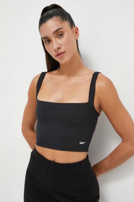 Топ Reebok Classic жіночий колір чорний (3630654) Топ Reebok Classic жіночий колір чорний (3630654)