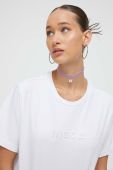Бавовняна футболка Nicce жіночий колір білий